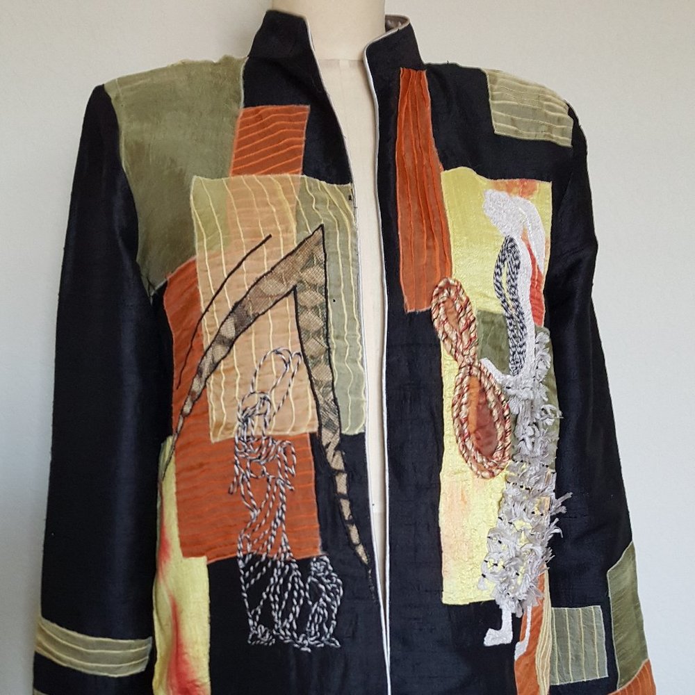 Ethnic Multi-colored lightweight jacket